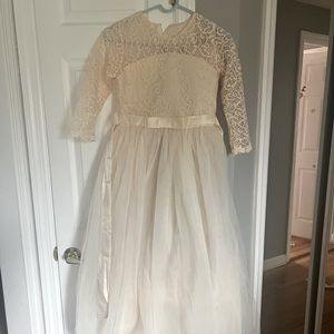 Flower girl/ junior bridesmaid dress